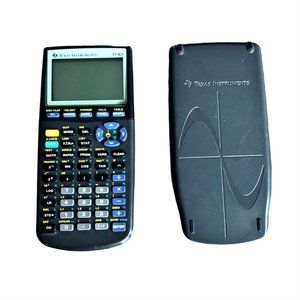 Texas Instruments TI-83 Graphing Calculator w/Cover Tested and Working